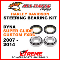 22-1032 HD Dyna Super Glide Custom FXDC 2007-2014 Steering Head Stem Bearing Kit