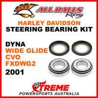 22-1032 HD Dyna Wide Glide CVO FXDWG2 2001 Steering Head Stem Bearing Kit