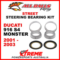 All Balls Ducati 916 S4 Monster 2001-2003 Steering Bearing Kit 22-1039