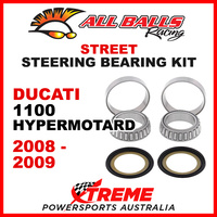 All Balls Ducati 1100 Hypermotard 2008-2009 Steering Bearing Kit 22-1039