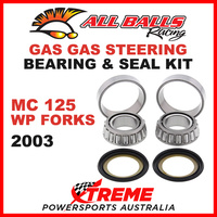 22-1044 Gas Gas MC125 MC 125 WP 2003 Steering Head Stem Bearing Kit