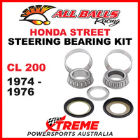 All Balls 22-1066 Honda CL200 1974-1976 Steering Head Stem Bearing Kit