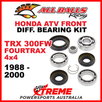 25-2001 HONDA TRX350FW FOURTRAX 4X4 1988-2000 ATV FRONT DIFFERENTIAL BEARING KIT