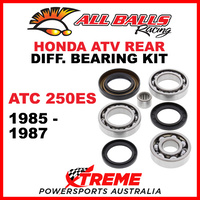 25-2008 HONDA ATC250ES 1985-1987 ATV REAR DIFFERENTIAL BEARING & SEAL KIT