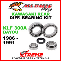 25-2019 Kawasaki KLF300A Bayou 1986-1991 Rear Differential Bearing Kit