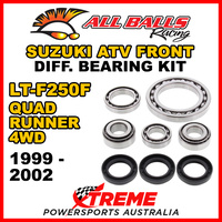 25-2022 For Suzuki LTF 250F 4WD QUAD RUNNER 99-02 ATV FRONT DIFFERENTIAL BEARING KIT