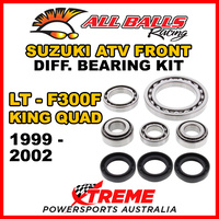 25-2022 For Suzuki LTF 300F KING QUAD 99-02 ATV FRONT DIFFERENTIAL BEARING KIT