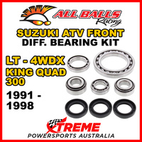 25-2022 For Suzuki LT 4WDX KING QUAD 300 91-98 ATV FRONT DIFFERENTIAL BEARING KIT