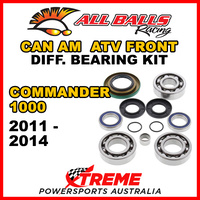 25-2069 Can Am Commander 1000 2011-2014 ATV Front Differential Bearing Kit