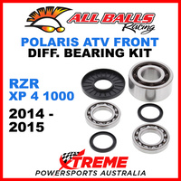 25-2075 Polaris RZR XP 4 100 2014-2015 Front Differential Bearing Kit