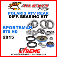 25-2087 Polaris Sportsman 570 HD 2015 Rear Differential Bearing Kit