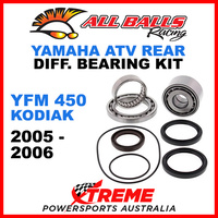 25-2097 Yamaha YFM 450 Kodiak 2005-2006 ATV Rear Differential Bearing Kit