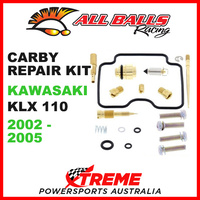 ALL BALLS 26-1403 CARBURETOR CARBY REPAIR KIT KAWASAKI KLX110 KLX 110 2002-2005