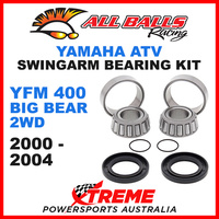 All Balls 28-1084 Yamaha YFM 400 Big Bear 2WD 00-04 Swingarm Bearing & Seal Kit