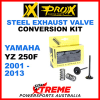 ProX Yamaha YZ250F YZF250 2001-2013 Steel Exhaust Valve & Spring Upgrade Kit