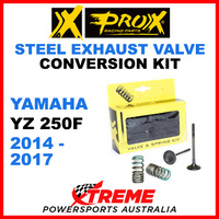 ProX Yamaha YZ250F YZF250 2014-2017 Steel Exhaust Valve & Spring Upgrade Kit