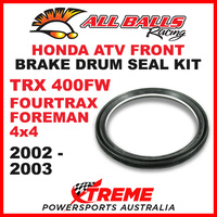 HONDA ATV TRX400FW FOURTRAX FOREMAN 4X4 2002-2003 FRONT BRAKE DRUM SEAL KIT