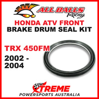 30-22001 HONDA ATV TRX450FM TRX 450FM 2002-2004 FRONT BRAKE DRUM SEAL KIT