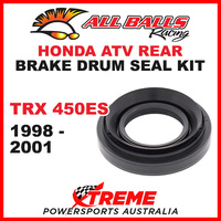 30-7602 HONDA ATV TRX450ES TRX 450ES 1998-2001 REAR BRAKE DRUM SEAL KIT