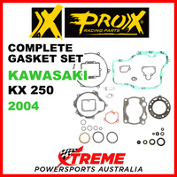 ProX Kawasaki KX250 KX 250 2004 Complete Gasket Set 34.4314