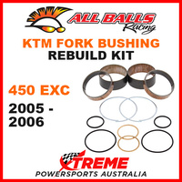 38-6054 KTM 450EXC 450 EXC 2005-2006 MX Fork Bushing Rebuild Kit Dirt Bike