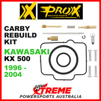 Pro-X Kawasaki KX500 KX 500 1996-2004 Carburetor Rebuild Kit 44.55.10102