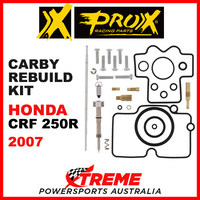 Pro-X Honda CRF250R CRF 250R 2007 Carburettor Repair Kit 44.55.10141