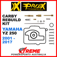 Pro-X Yamaha YZ250 YZ 250 2001-2017 Carb Carburetor Repair Kit 44.55.10205