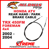 45-4012 Honda TRX450FM Foreman 4X4 2002-2004 ATV Rear Hand Park Brake Cable