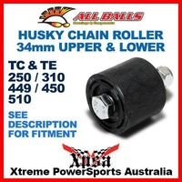 34mm Chain Roller Black Husqvarna TC TE 250 310 449 450 510 MX, All Balls 79-5001