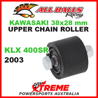 79-5002 Kawasaki KLX 400SR 2003 38x28mm Upper Chain Roller w/ Inner Bearing