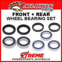 All Balls Kawasaki KLX450R KLX 450 R 2008-2017 Front, Rear Wheel Bearing Set