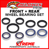 All Balls KTM 520 SX 520SX 2000-2001 Front, Rear Wheel Bearing Set