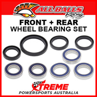 All Balls Honda CRF450X CRF 450 X 2005-2017 Front, Rear Wheel Bearing Set