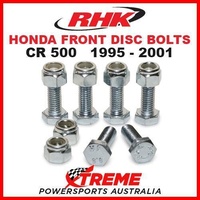 RHK MX FRONT HEAVY DUTY BRAKE DISC BOLT SET HONDA CR500 CR 500 1995-2001 MOTO