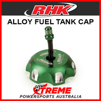 RHK Honda XR70R XR 70 R 1996-2003 Green Alloy Fuel Tank Gas Cap, 56mm OD