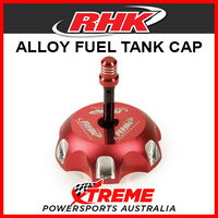 RHK Kawasaki KX125 KX 125 1996-2004 Red Alloy Fuel Tank Gas Cap, 56mm OD