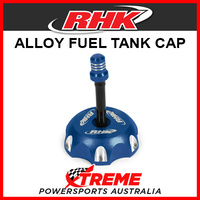 RHK Husqvarna CR50 CR 50 ALL Blue Alloy Fuel Tank Gas Cap, 50mm OD
