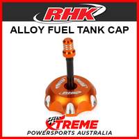 RHK KTM 520SX 520 SX 2000-2002 Orange Alloy Fuel Tank Gas Cap, 50mm OD