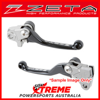 Zeta Kawasaki KX125 2000-2005 Black Pivot Brake Clutch Lever Set FP ZE44-2101