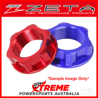 Zeta Yamaha TRICKER 2004-2017 M22x27-P1.0 H12 Red Steering Stem Nut ZE58-2023