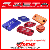 Zeta Kawasaki KLX150BF 2016 Blue Anodised Aluminium Brake Reservoir Cover Rear ZE86-2101