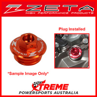 Orange Oil Filler Plug KTM 250-690 4 Stroke All Years, Zeta ZE89-2416