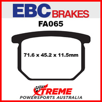 EBC Aprilia SXC 125 2008-2012 Organic Rear Brake Pad FA065