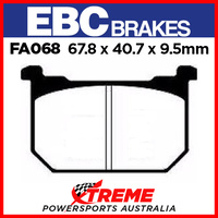 Kawasaki Z 440 C2 1981 EBC Organic Front Brake Pads FA068