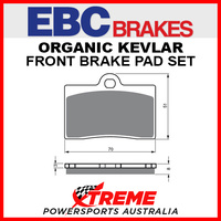 EBC Aprilia RS250 1995-1997 Organic Front Brake Pads FA095