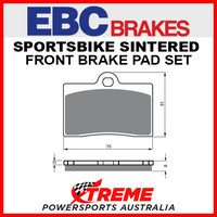 EBC Aprilia RS250 1995-1997 Sportsbike Sintered Front Brake Pads FA095HH