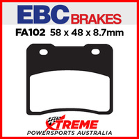 For Suzuki RG 250 WE/FG/CH/FCH/FH Gamma 84-88 EBC Organic Front Brake Pads FA102