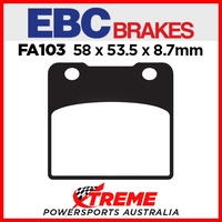 For Suzuki GSXR 250 J All Years EBC Organic Front Brake Pads, FA103