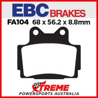 Yamaha TZR 150 R 00 EBC Organic Rear Brake Pads, FA104